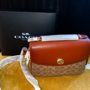 Coach Cassie Signature Canvas (NWT)